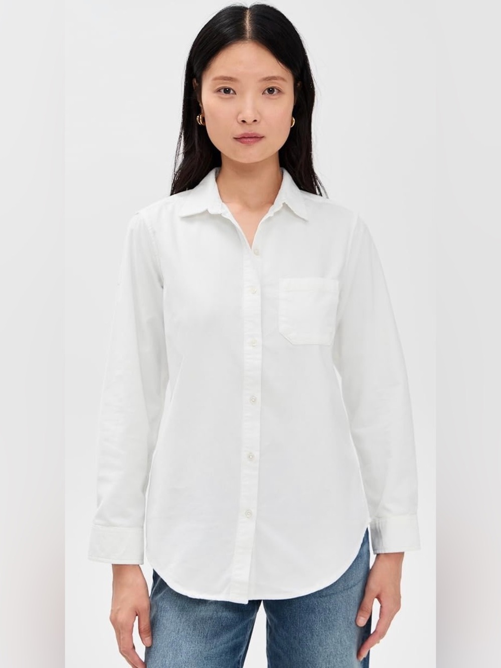 Marea Corduroy Favorite Shirt in Ivory Corduroy